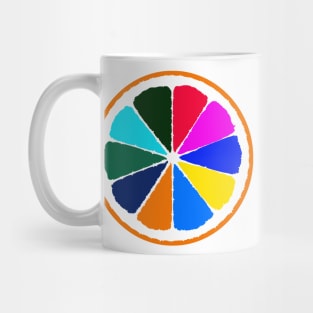 Orange - a really colorful fruit Mug